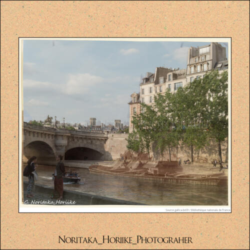 ポン・ヌフ、グラン・オーギュスタン通り パリ6区/75006 Pont Neuf – Quai des Grands Augustins Paris